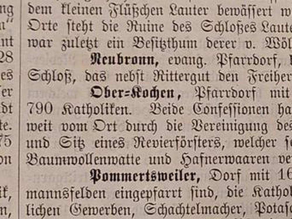 Heimatverein Oberkochen e.V. - Behandlungen