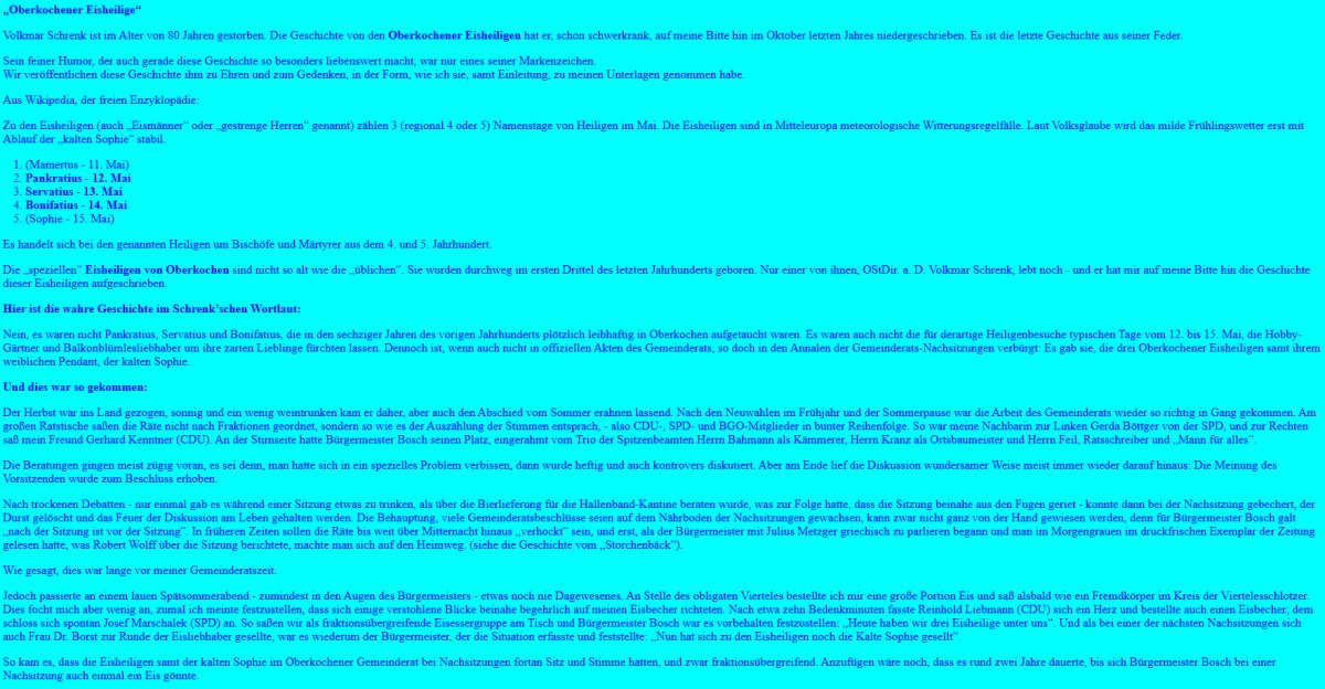 Oberkochener Eisheilige