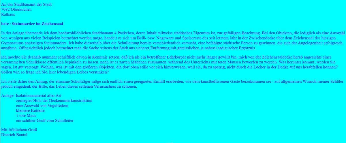 Der berühmteste Steinmarder aller Zeiten 2