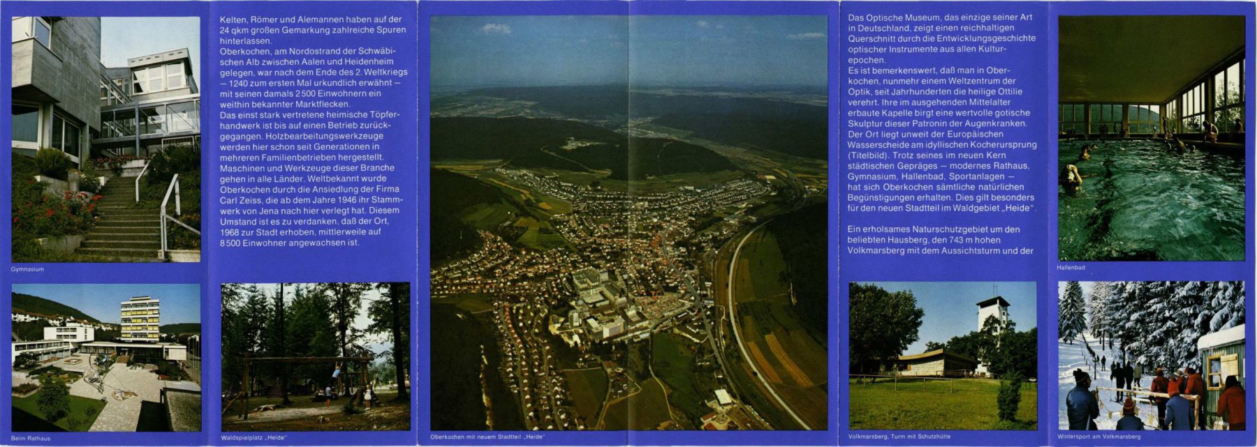 Oberkochen Prospekt 1976