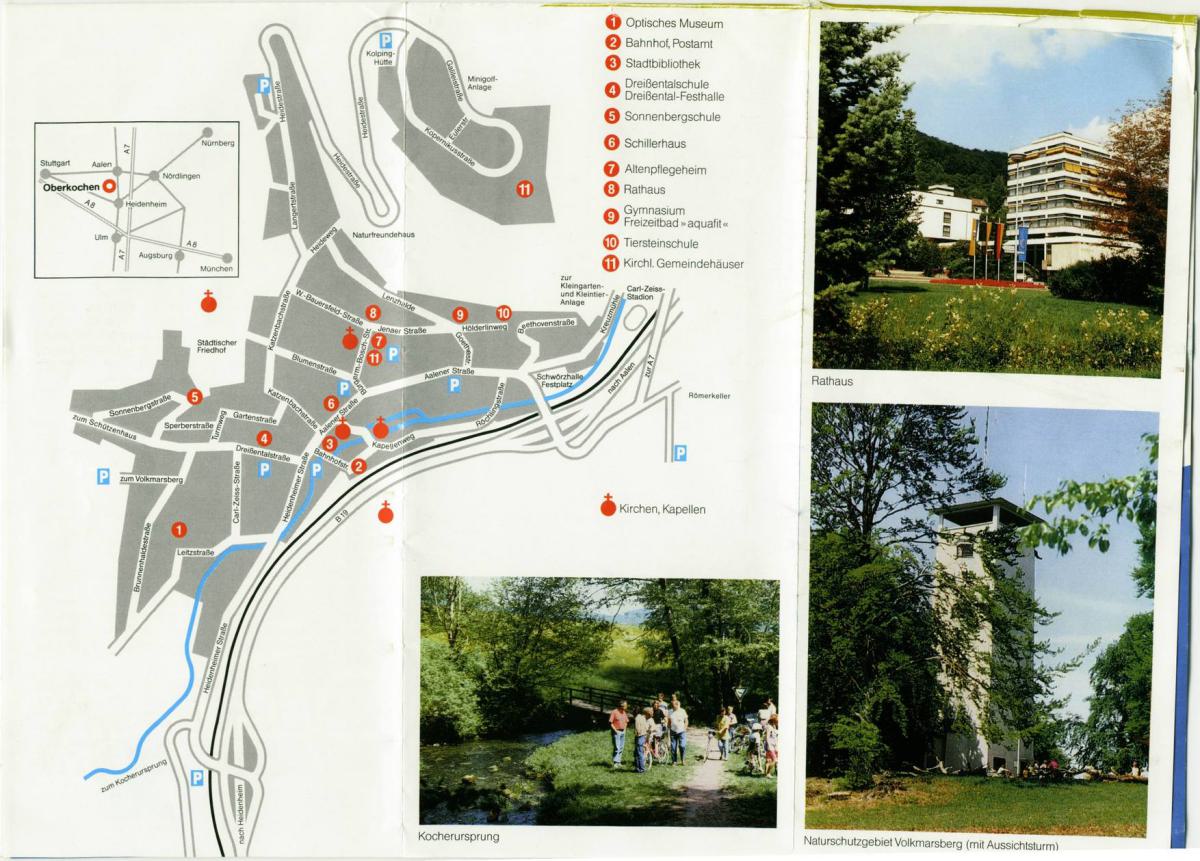 Oberkochen Prospekt 199xc