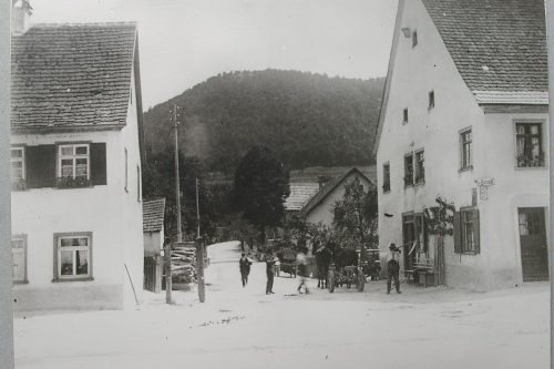 Bahnhofstraße Einmündung - früher