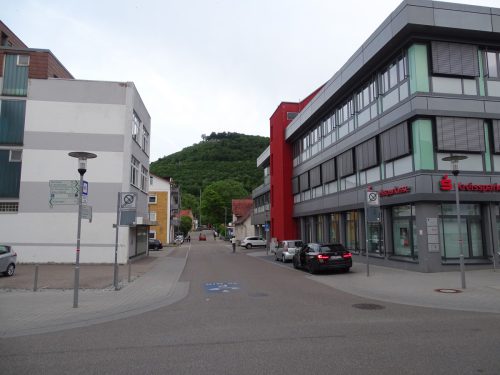 Bahnhofstraße Einmündung - heute