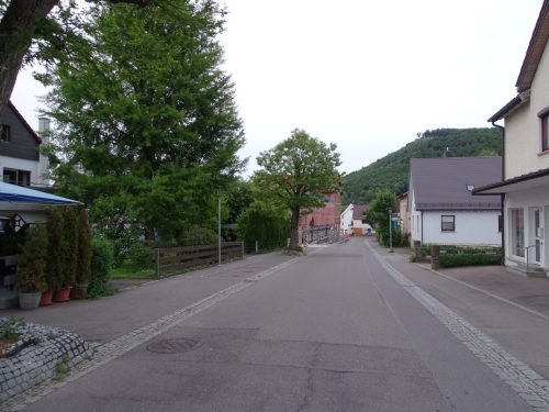 Dreißentalstraße oberhalb Schule - heute