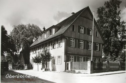 Forsthaus Jägergässle - früher