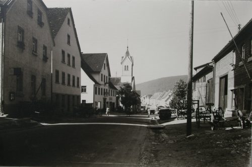 Innenstadt höhe Kath. Kirche - früher