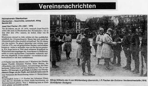 Bürger und Gemeinde 27. Oktober 1995